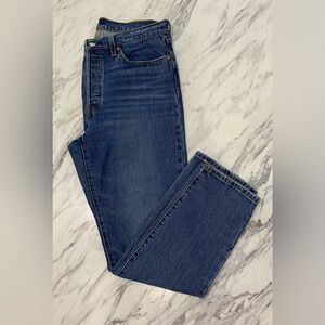 Levi's 501 Classic Blue Straight Jeans